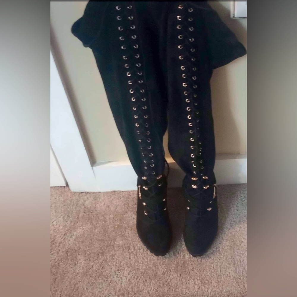Deneisha Tall Lace-Up Boot